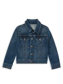 Shop Polo Ralph Lauren Little Girls amp Girls Denim Trucker Jacket at Saks Fifth Avenue