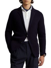 Shop Polo Ralph Lauren Long-Sleeve Wool-Blend Cardigan at Saks Fifth Avenue