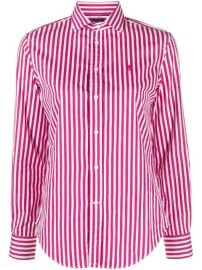 Shop Polo Ralph Lauren Polo Pony striped shirt with Express Delivery - at Farfetch