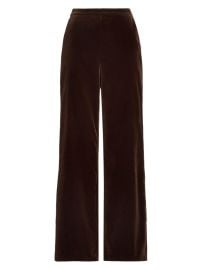 Shop Polo Ralph Lauren Stretch-Cotton Velvet Wide-Leg Pants at Saks Fifth Avenue