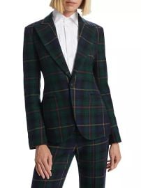 Shop Polo Ralph Lauren Tartan Wool Blazer at Saks Fifth Avenue