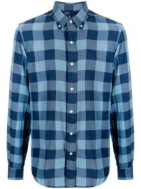 Shop Polo Ralph Lauren check-print long-sleeve shirt with Express Delivery - at Farfetch