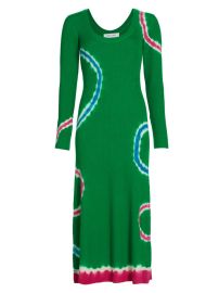 Shop Prabal Gurung Knit Tie-Dye Maxi Dress at Saks Fifth Avenue