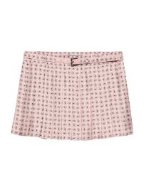 Shop Prada Printed Silk Twill Miniskirt at Saks Fifth Avenue