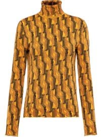 Shop Prada Superfine wool jacquard jumper with Express Delivery - at Farfetch