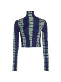 Shop Proenza Schouler Knit Tie-Dyed Turtleneck Top at Saks Fifth Avenue