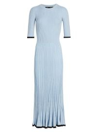 Shop Proenza Schouler Pleated Silk-Blend Knit Maxi Dress at Saks Fifth Avenue