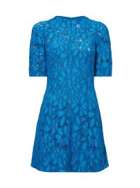 Shop Proenza Schouler Short-Sleeve Lace Minidress at Saks Fifth Avenue