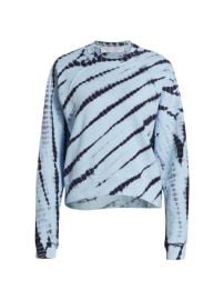 Shop Proenza Schouler White Label Aubriella Tie Dye Sweatshirt at Saks Fifth Avenue