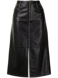 Shop Proenza Schouler White Label straight high-waisted skirt with Express Delivery - at Farfetch