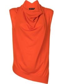 Shop Proenza Schouler cowl-neck sleeveless top with Express Delivery - at Farfetch