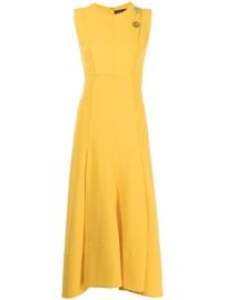 Shop Proenza Schouler seamed mid-length dress with Express Delivery - at Farfetch