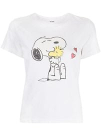 Shop REDONE Snoopy-print cotton T-shirt with Express Delivery - at Farfetch