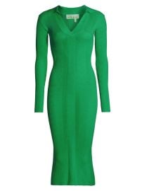 Shop REMAIN Birger Christensen Joy Fitted Knit Midi Dress at Saks Fifth Avenue