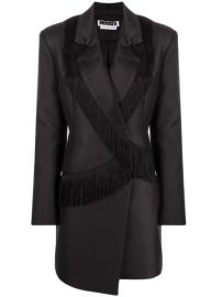 Shop ROTATE Shannon fringed blazer dress with Express Delivery - at Farfetch