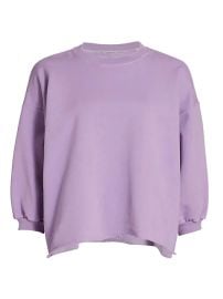 Shop Rachel Comey Fond Puff-Sleeve Sweatshirt at Saks Fifth Avenue