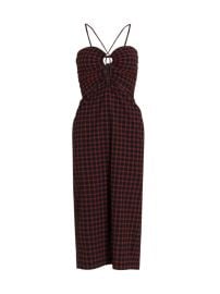 Shop Rachel Comey Indra Plaid Midi-Dress at Saks Fifth Avenue