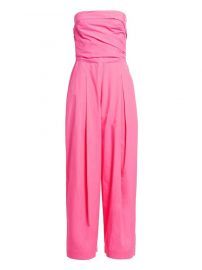 Shop Rachel Comey Tristan Strapless Pleated Jumpsuit at Saks Fifth Avenue