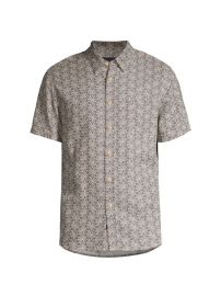 Shop Rails Carson Linen-Blend Shirt at Saks Fifth Avenue