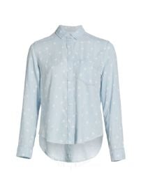 Shop Rails Ingrid Raw Star Print Denim Shirt at Saks Fifth Avenue