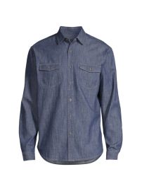 Shop Rails Kenji Chambray Shirt at Saks Fifth Avenue