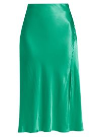 Shop Rails Maya Satin Bias-Cut Midi-Skirt at Saks Fifth Avenue