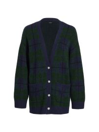 Shop Rails Runi Relaxed Plaid Cardigan at Saks Fifth Avenue