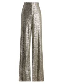 Shop Ralph Lauren Collection High-Waisted Sequin Trousers at Saks Fifth Avenue