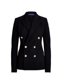 Shop Ralph Lauren Collection Iconic Style Camden Double-Breasted Blazer at Saks Fifth Avenue