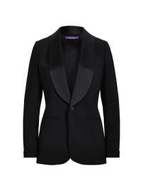 Shop Ralph Lauren Collection Iconic Style Wool Silk Sawyer Jacket at Saks Fifth Avenue