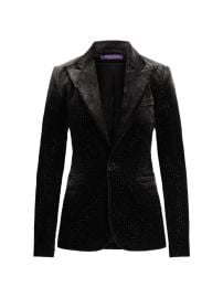 Shop Ralph Lauren Collection Kaley Embellished Blazer at Saks Fifth Avenue