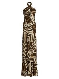 Shop Ralph Lauren Collection Niccola Trumpet-Hem Dress at Saks Fifth Avenue