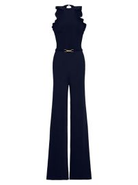 Shop Ralph Lauren Collection Sleeveless Wide-Leg Jumpsuit at Saks Fifth Avenue