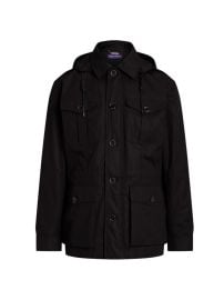 Shop Ralph Lauren Purple Label Hooded Jacket at Saks Fifth Avenue