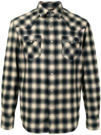 Shop Ralph Lauren RRL Buffalo check-print shirt with Express Delivery - at Farfetch