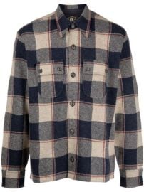 Shop Ralph Lauren RRL check button-down shirt with Express Delivery - at Farfetch