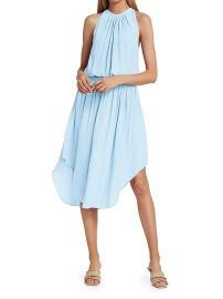 Shop Ramy Brook Audrey Sleeveless Midi Dress at Saks Fifth Avenue