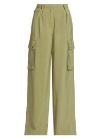 Shop Ramy Brook Emil Wide-Leg Cargo Pants at Saks Fifth Avenue