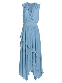 Shop Ramy Brook Hadlee Ruffled Maxi Dress at Saks Fifth Avenue