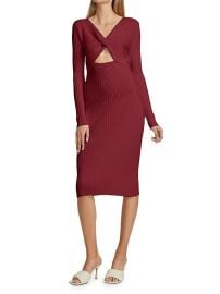 Shop Ramy Brook Pilar Twist-Front Dress at Saks Fifth Avenue