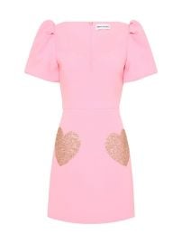 Shop Rebecca Vallance Rochelle Puff-Sleeve Minidress Saks Fifth Avenue at Saks Fifth Avenue