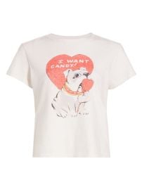 Shop Redone I Want Candy Graphic T-Shirt at Saks Fifth Avenue