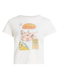 Shop Redone Pure Bliss Graphic Cotton Tee at Saks Fifth Avenue