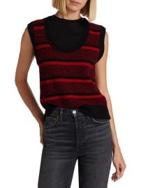 Shop Redone Wool Sweater Vest at Saks Fifth Avenue