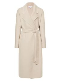 Shop Reiss Agnes Long Belted Coat at Saks Fifth Avenue