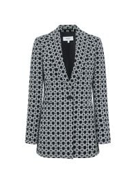 Shop Reiss Bianca Embroidered Jacquard Single-Button Blazer at Saks Fifth Avenue