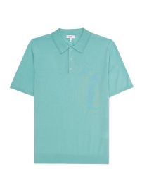 Shop Reiss Blair Wool Polo Shirt at Saks Fifth Avenue