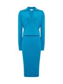 Shop Reiss Elaina Combo Polo Dress at Saks Fifth Avenue