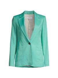 Shop Reiss Ember Notched Single-Button Blazer at Saks Fifth Avenue