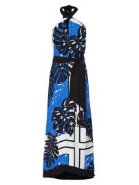 Shop Reiss Erin Palm-Print Maxi Dress at Saks Fifth Avenue